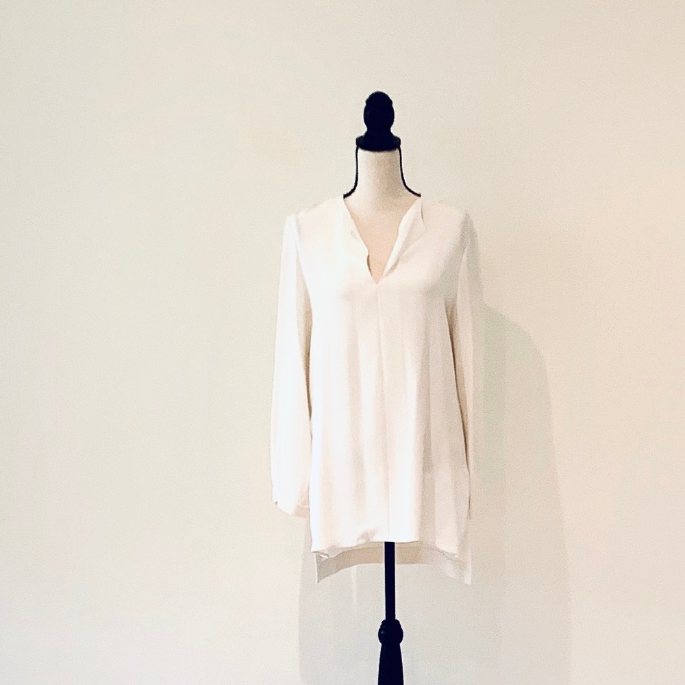 JOSEPH. New with tags. Cream 100% silk tunic.